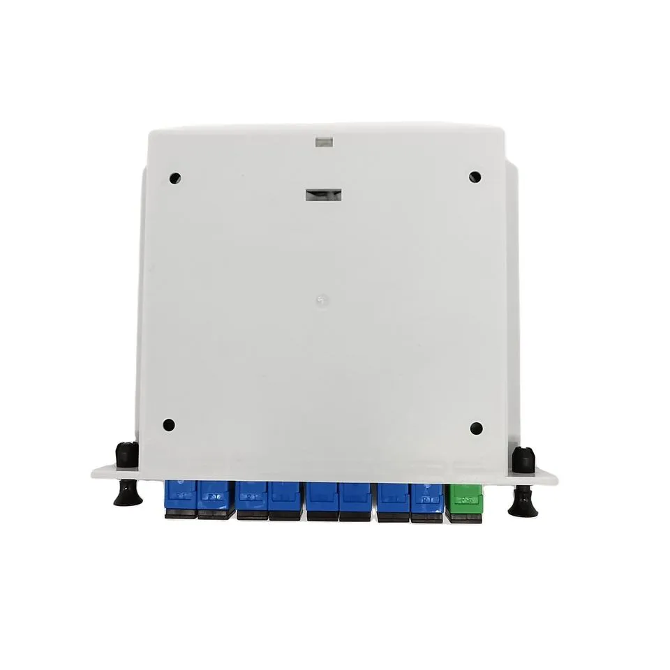 1x16 Single Mode Card Insertion type Fttx Fiber Plc Splitter Box